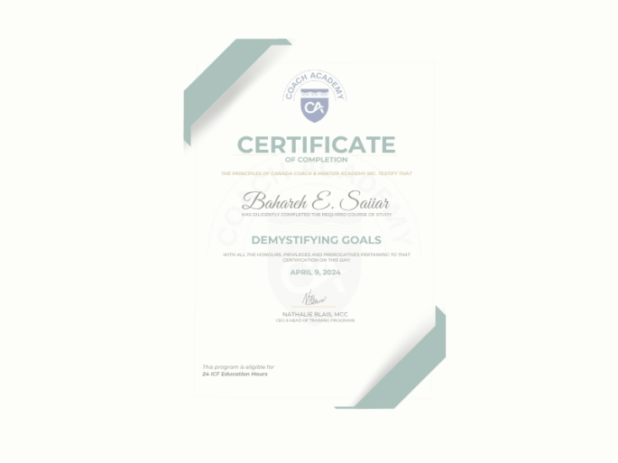 Life & Wellness Coach - Canada Coach Academy